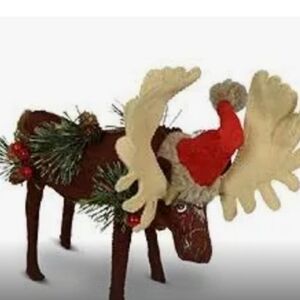 Annalee Christmas Moose Rustic 2019